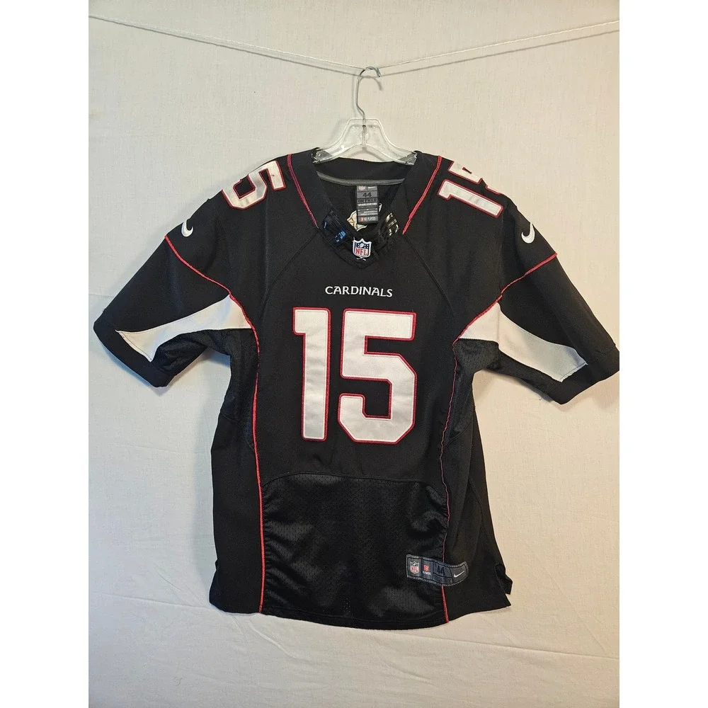Nike Arizona Cardinals NFL On Field Jersey Black Mens Size 44 15 Football